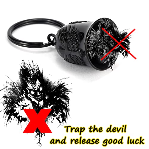 Image of Motorcycle Cross Bell - Key Chain Biker Bells Protect the Rider - Accessories
