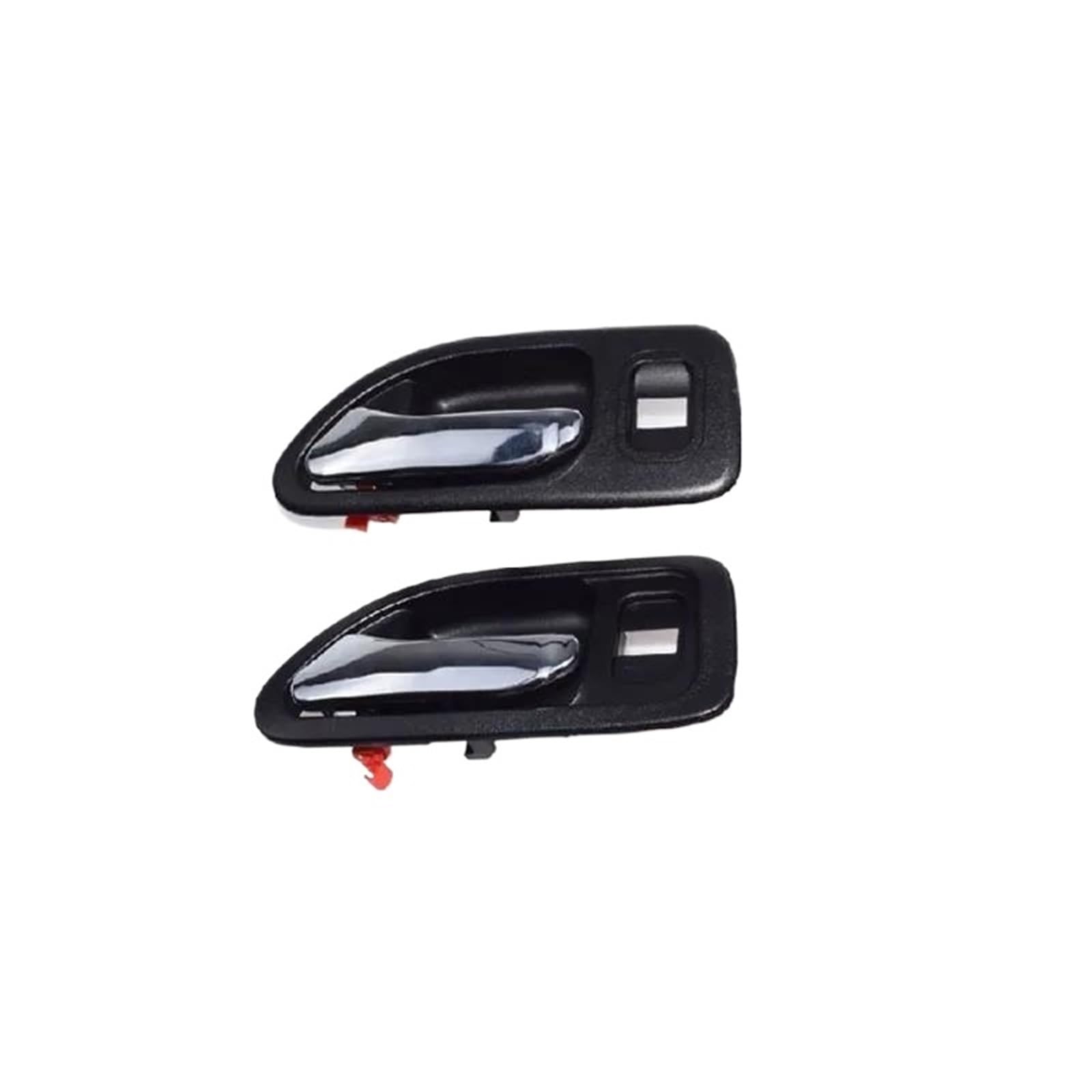 Mcqnds Rear Pair Black Chrome Interior Door Handle For Accord 1994 1995 1996 1997 72165Sv4a01(Rear Pair)