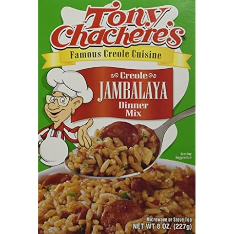 Tony Chachere Rice Dinner Mix, Jambalaya Cover