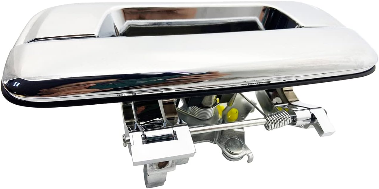 Cheriezing Tailgate Handle Compatible with Select Chevy GMC Models 2004-2012 Colorado Canyon - Chrome wo/Keyhole