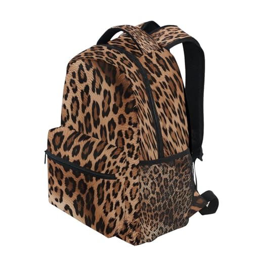 Sac à dos ordinateur léopard robuste et ultra léger au design tendance - 3