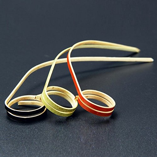 homestia 50 * Bamboo Black Red Cocktail Picks Drink Party Amazon.in Home & Kitchen