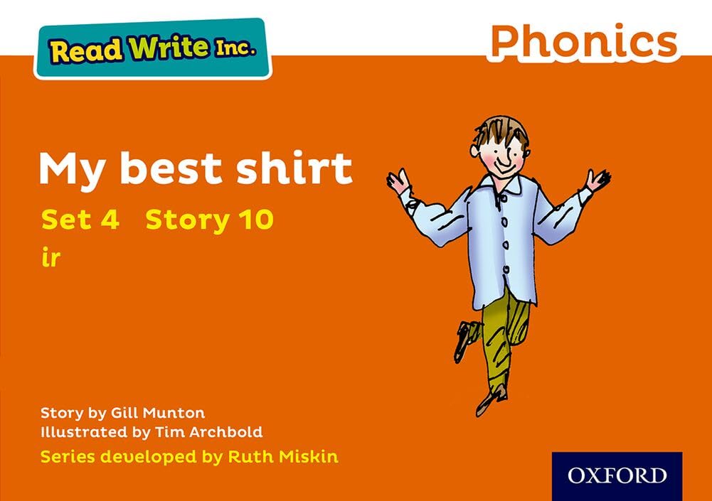 Read Write Inc. Phonics: Orange Set 4 Storybook 10 My Best Shirt