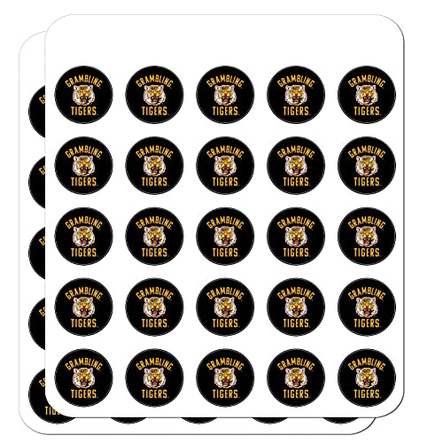 Grambling State University Tigers Logo Planner Calendar Scrapbooking Crafting Stickers