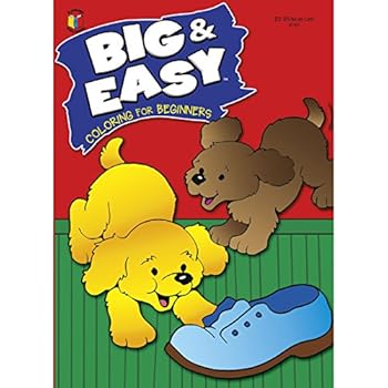 Toy Playmore Big & Easy Coloring Book AST Book