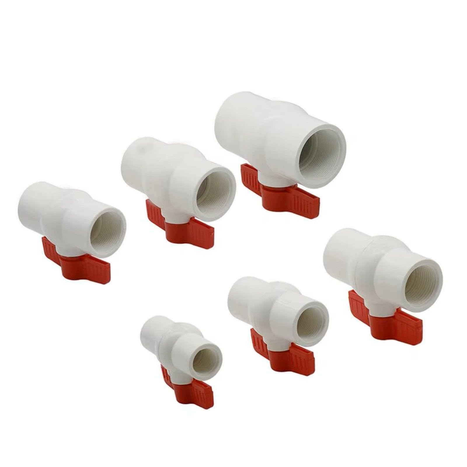 Interrupteur d'arrêt d'eau en PVC pour l'irrigation du jardin et drainage efficace 1"