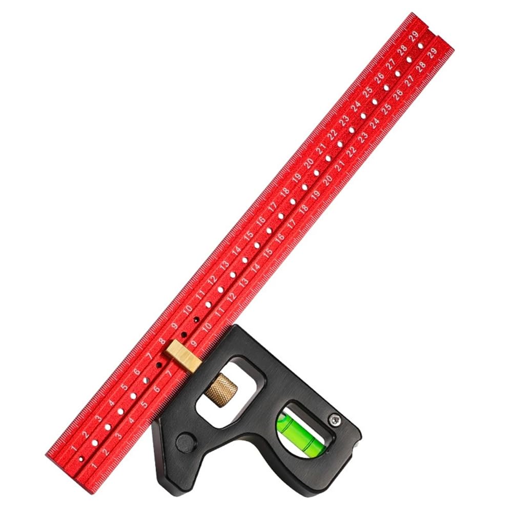 Udsknv[Ksl As Shown Square Right Angle Ruler Woodwork Protractor Engineers Carpenter Straightedge Multi Combination Measuring Tools