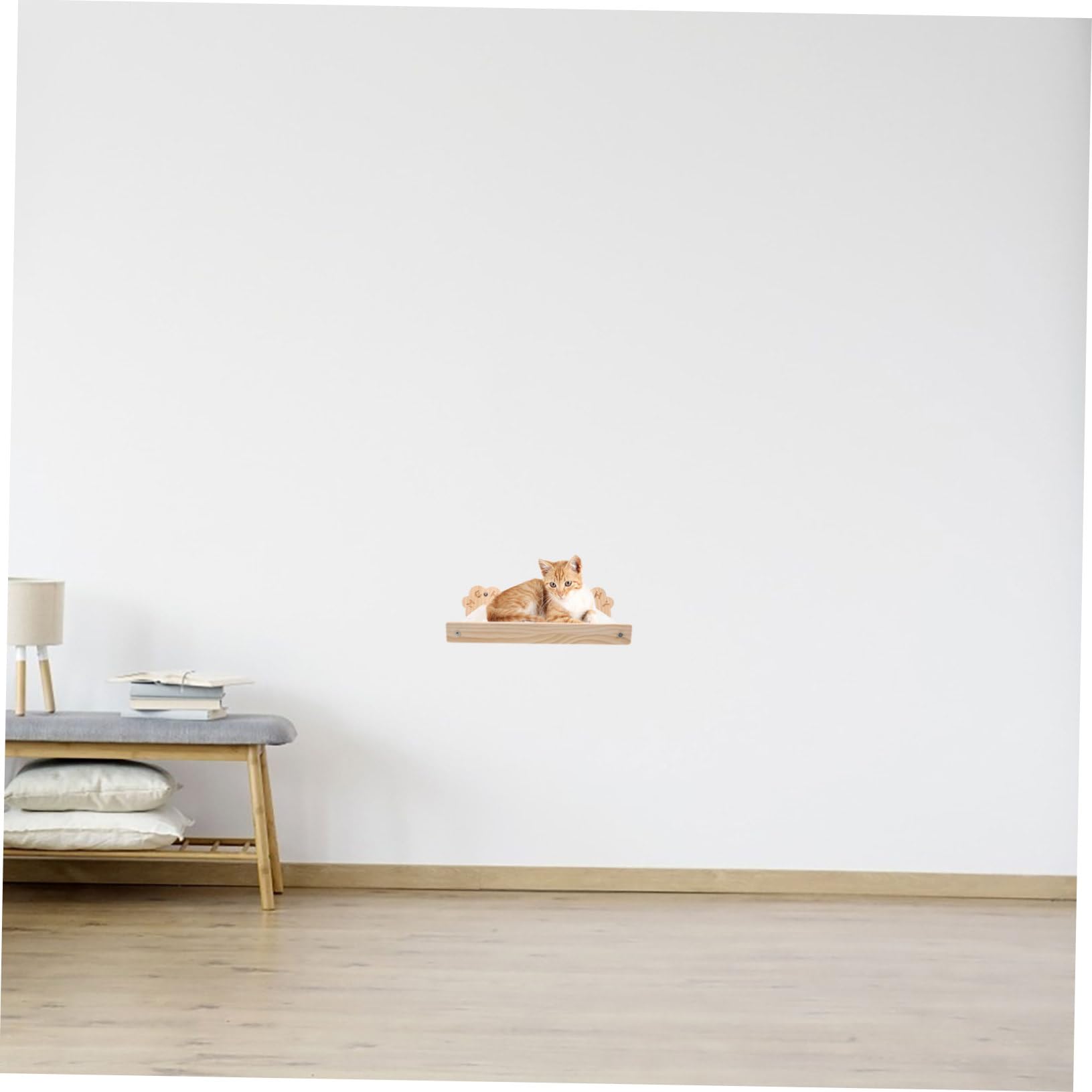 ABOOFAN Étagère pour Hamac Suspendu Pratique Et Confortable Mobilier Wall-Mounted pour Économique pour Économiser De Espace Et Un Détente à Animal