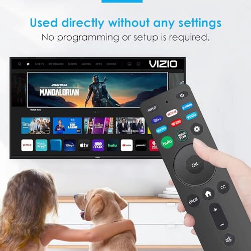 Télécommande XRT260 pour TV Vizio - Modèle universel de remplacement