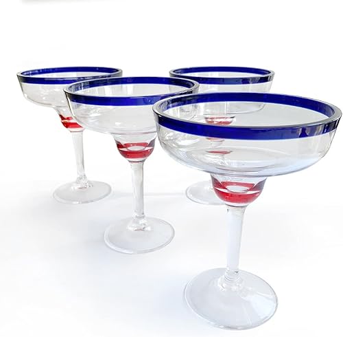 Miniatura 8 de Lily's Home Vasos de margarita irrompibles con tallos de colores, juego de 4, vasos de plástico reutilizables de 10 onzas, vasos de fiesta