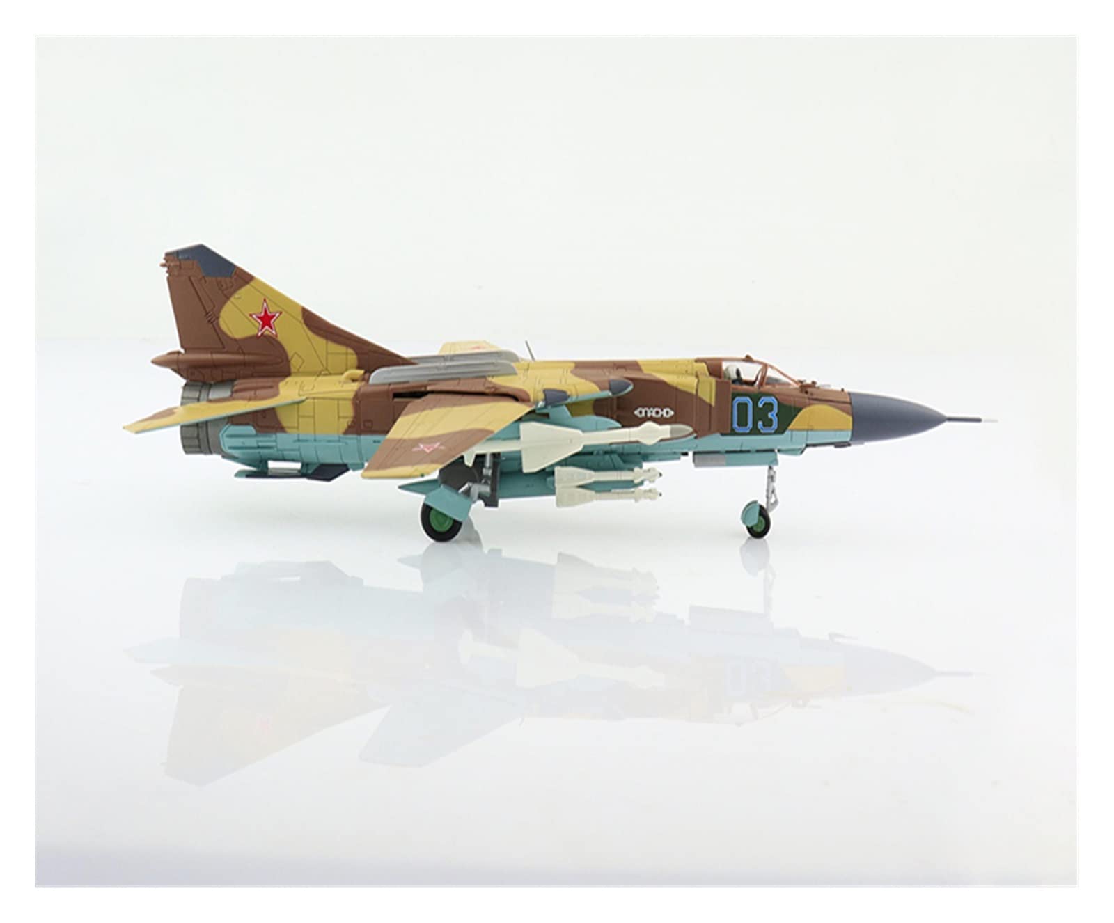 Amazon.co.jp: ソビエト空軍 MIG-23MLD MIG 23 戦闘機モデル 1/72