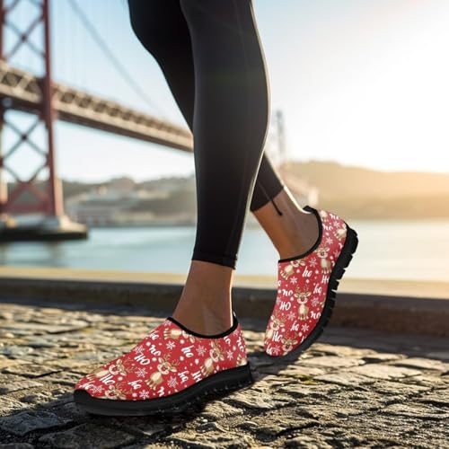 Image of Women's Loafers Slip On Slip Shoe Casual Walking Shoes Non Slip Work Shoes Mesh Athletic Sneakers