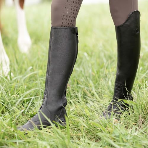 Equinavia Karolina Womens Leather Premium Equestrian English Horse Riding Tall Field Boots | Luxurious and Durable2