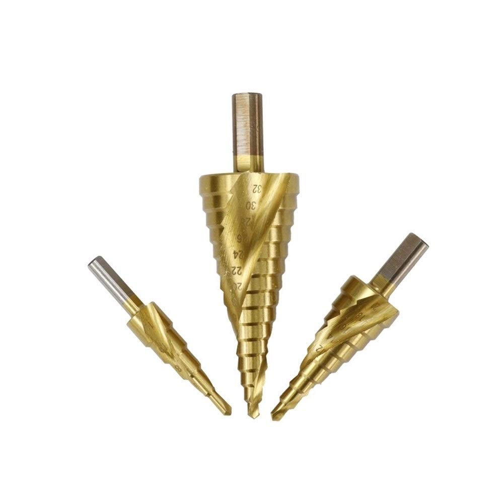 Stap Kegel Boor 4-42MM Hoge Snelheid Staal Stap Boor HSS Staal Titanium