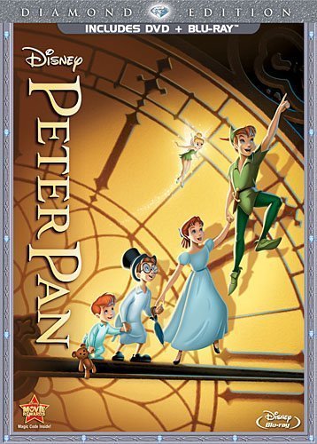 Peter Pan (Two-Disc Diamond Edition Blu-ray/DVD Combo in DVD Packaging) by Walt Disney Studios Home Entertainment by Wilfred Jackson, Hamilton Luske Clyde Geronimi