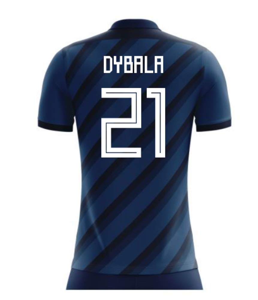 Airosportswear 2022-2023 Argentina Concept Football Soccer T-Shirt Jersey (Paulo Dybala 21) - Kids
