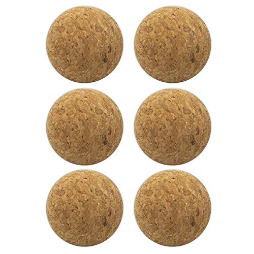 YDDS Cork Foosballs Ball - Set of 6