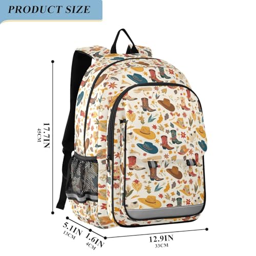 kid boys backpack 8-12: casual bookbag for women in assorted colors - Cowboy Boots Chic2