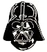 Star Wars Sith Lord Darth Vader Face Helmet Embroidered Iron On Applique Patch