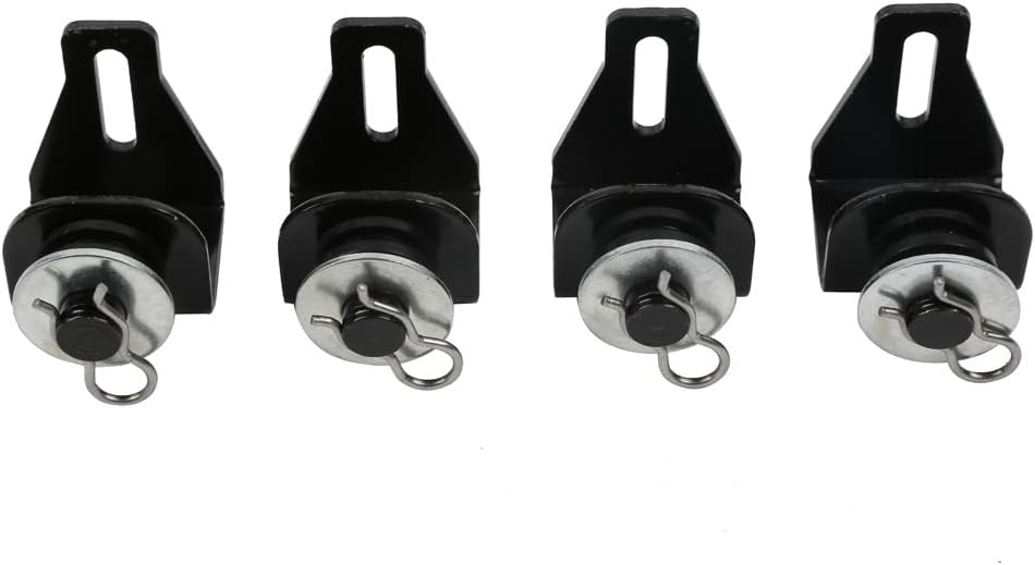 TCMT Chrome Saddlebag Saddle bag Conversion Brackets Fits For Harley Davidson Fit For Harley Heritage Softail, Softail Deluxe 1984-2017(Except for Deuce Models, Softail Slim, Fatboy)