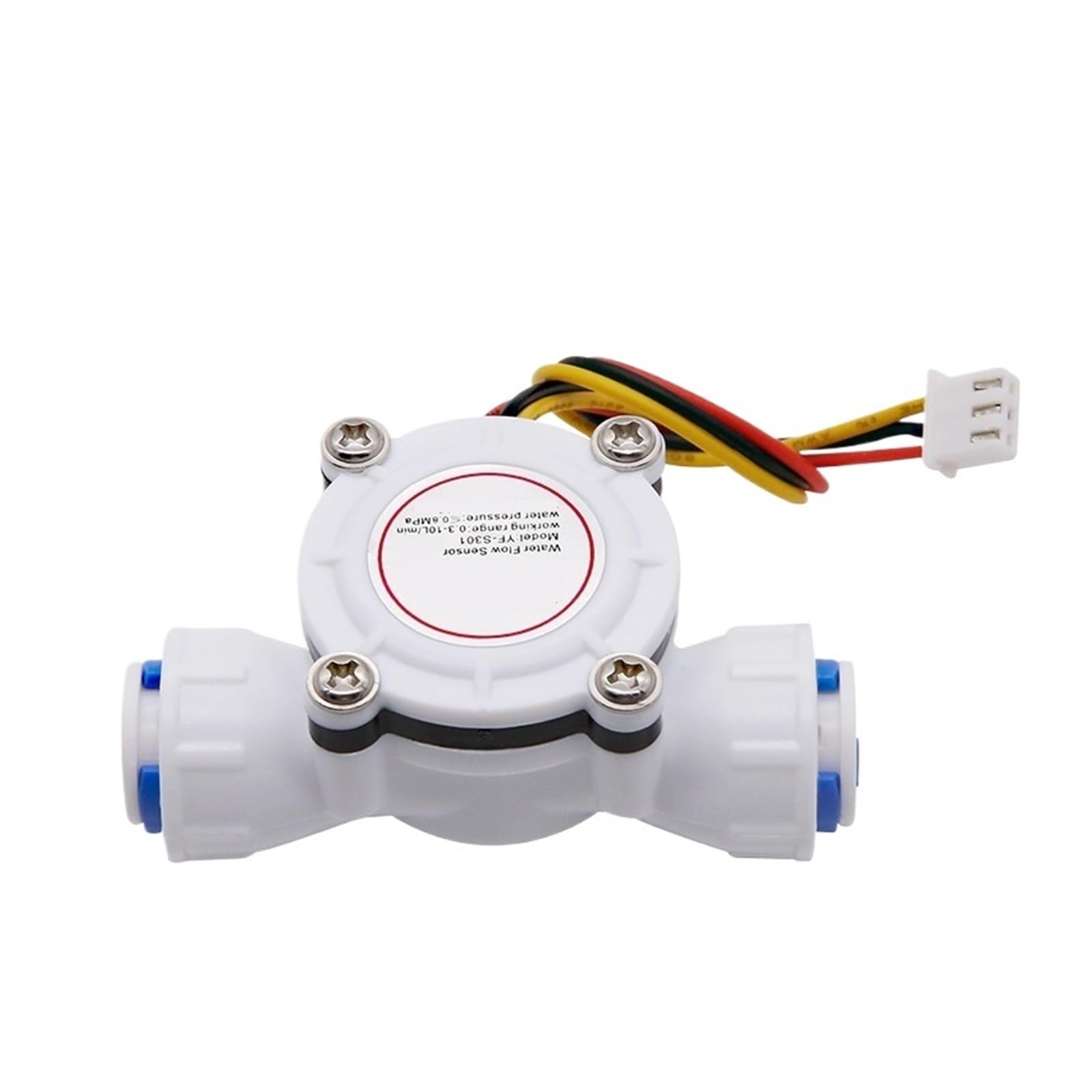 Flow Sensor Meter Digital Pipeline Water Flow 0.3~10L Measure 3/8