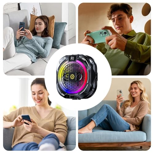 Enfriador de teléfono celular para solucionar pantallas calientes de 6" 7
