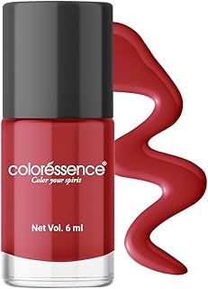 Coloressence Cute Coats Long Lasting Nail Paint | Chip Resistant | Quick Dry | One Swipe Application | Toxin Free|Candy-6ml