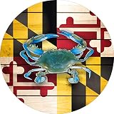 Tire Cover Central Maryland Blue Crab Crate Spare Tire Cover (Custom Made to Your tire Size-See menu