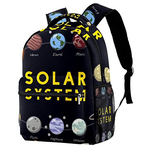 Sac à dos Mars Exploration Planète multicolore et léger pour école primaire