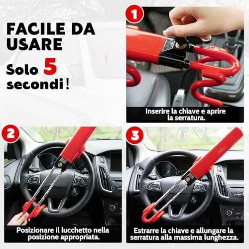 Tevlaphee Steering Lock