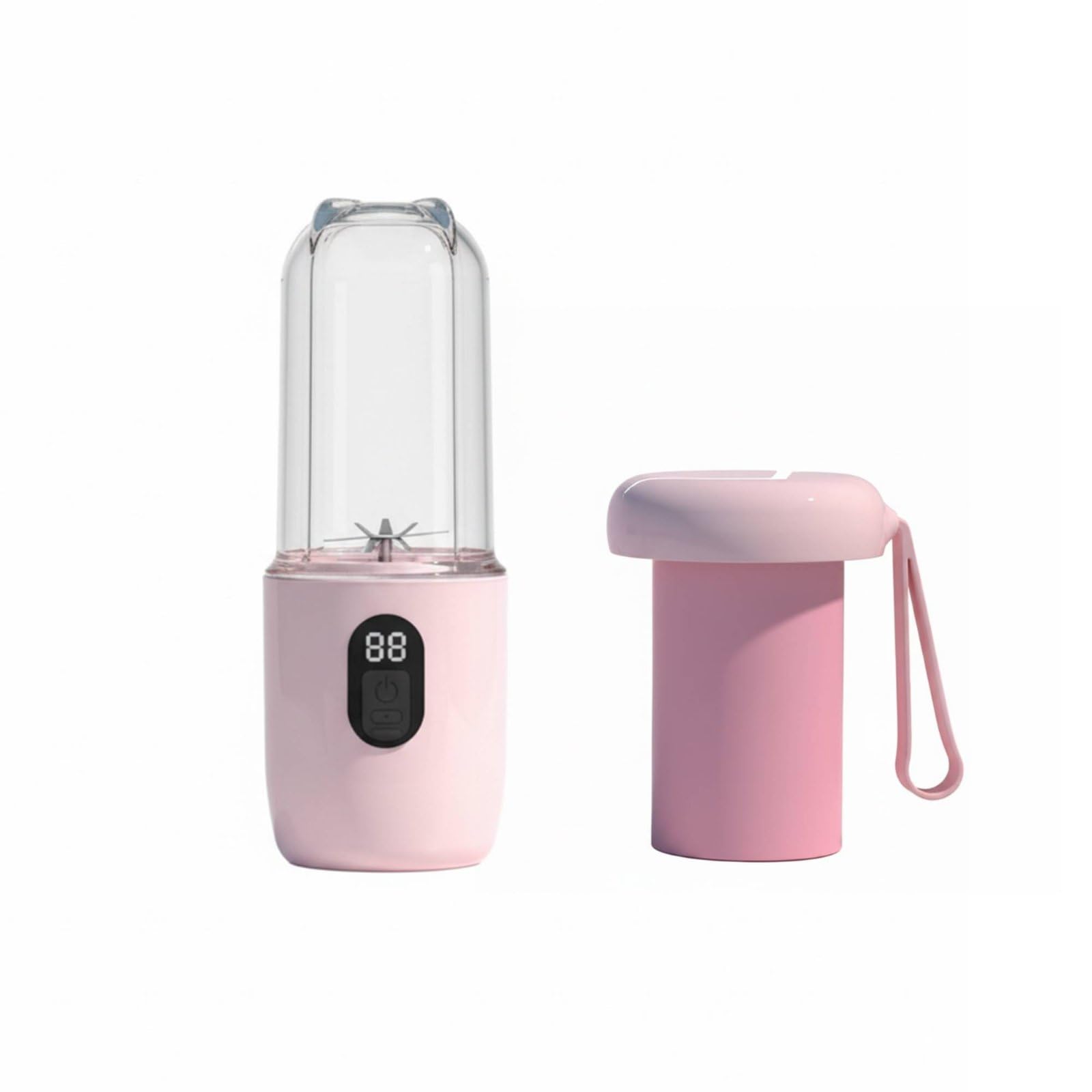 Compact Size Portable Blender Single-Press Operation Electric Travel Juicer Powerful Blending Rechargeable Mini Blender Food-Safe-Safe for Travelers, Office Workers, Fitness Enthusiasts,-image-25