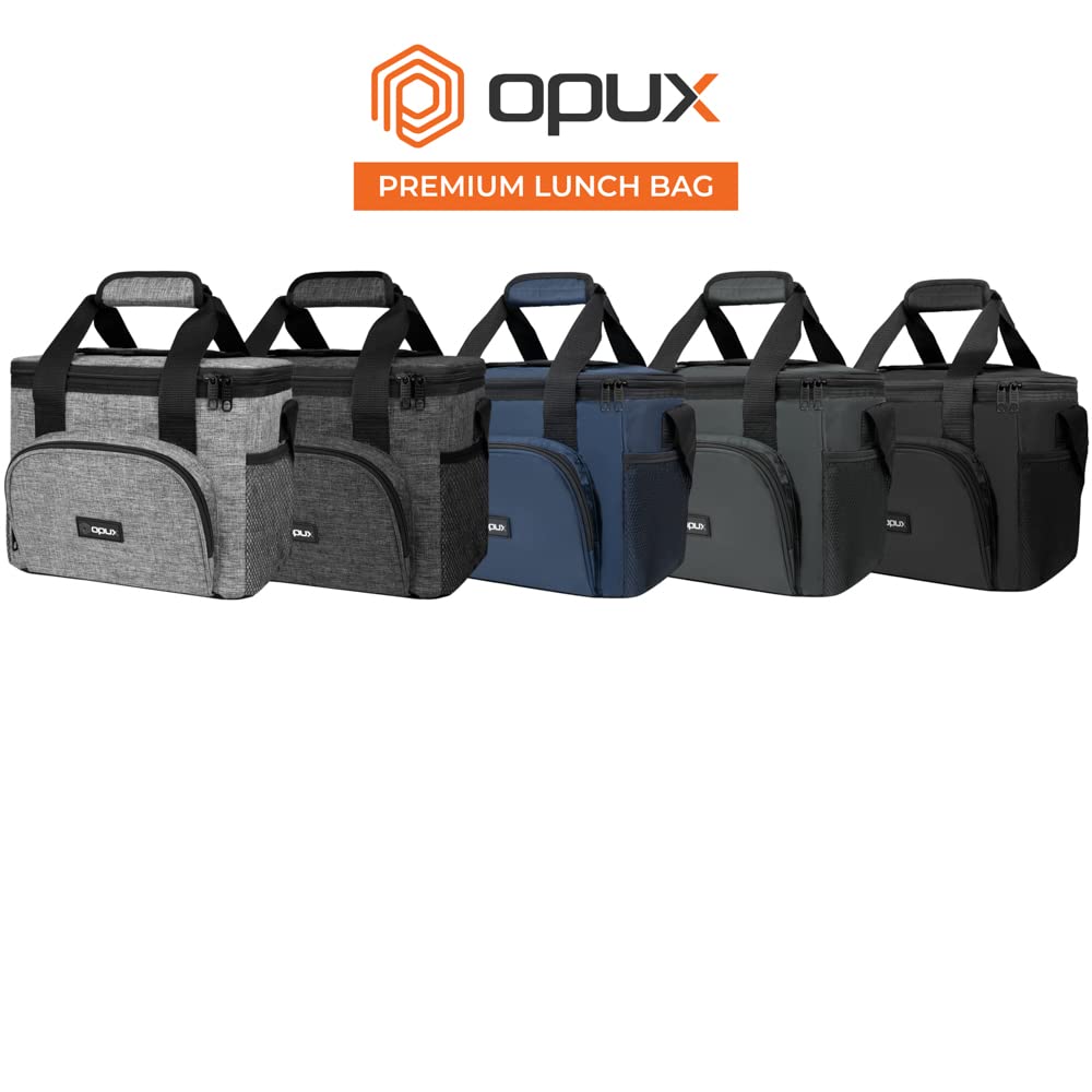 Premium con aislamiento bolsa térmica para el almuerzo por opux| duradero, funcional, fácil de usar | gran capacidad