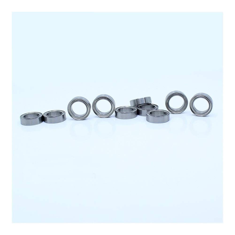 HYUJNAFZR 10PCS MR128ZZ Bearing ABEC-1 MR128 ZZ L-1280ZZ MR128z Miniature MR128-2Z Ball Bearings 8 * 12 * 3.5 mm