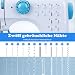 Nähmaschine Anfänger Nähmaschine für Dicke Stoffe Mit Zubehör und Nähtisch Overlock Mini Kleine Elektrisch Nähmaschine Erwachsene und Kider 12 Eingebaute Stiche mit Spulen mit 42 Stück Näh