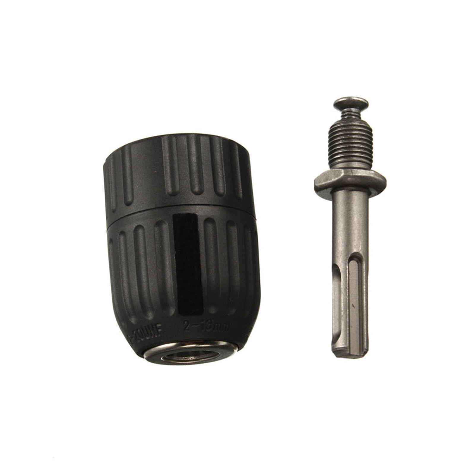 13mm 1/2 profesjonalny uchwyt wiertarski wiercenie bezkluczowe szybka wymiana Adapter bitowy konwerter Adapter SDS sprzęt akcesoria narzędziowe