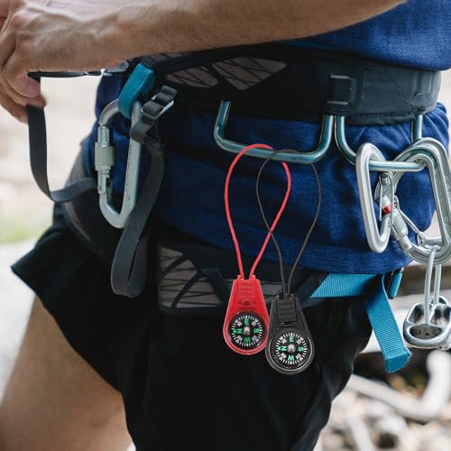 Brújulas porta llavero mini 20 piezas para camping miniatura 7