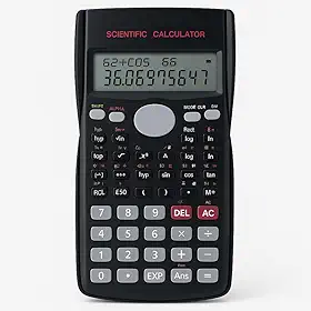 Calculadora Científica Premium 240 Funções – Display Duplo 10+2 Dígitos, Desligamento Automático, Cor Preta – Ideal para Engenharia, Física, Química e Faculdade - Premium