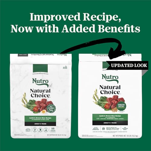 Image of Nutro Natural Choice Adult Dry Dog Food, Lamb & Brown Rice Recipe, 36 lb