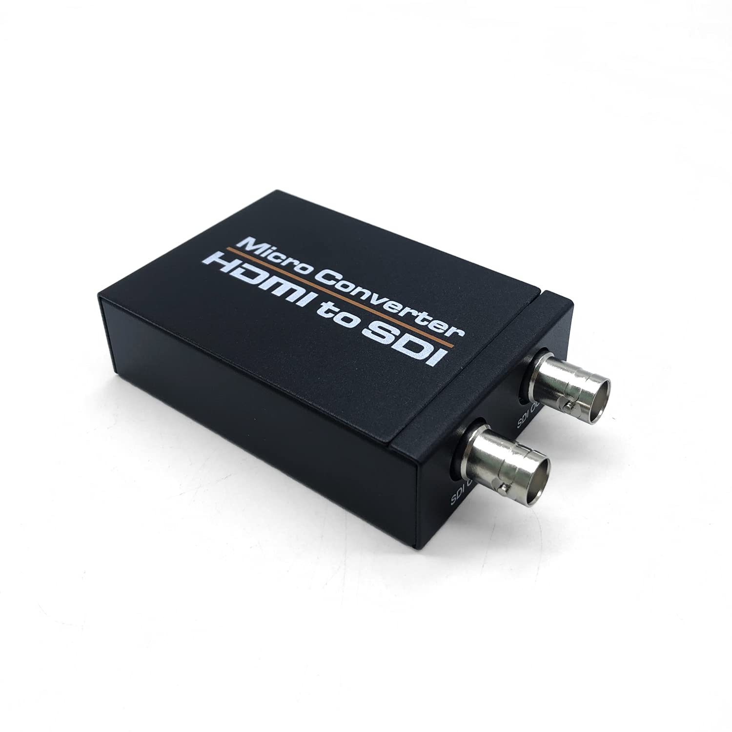 HDMI to SDI Adapter, HDMI to SDI Converter, Micro Converter One HDMI in Two SDI Output Audio Embedder Support HDMI 1.3, 3G/ HD-SDI Auto Format Detection Extender for Camera CCTV