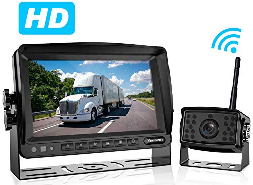 Wireless Backup Camera for Truck RV Motorhome Trailer Camper Tractor Van 5th Wheels