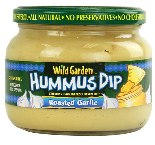Wild Garden Hummus Dip, Roasted Garlic (Pack - 2)