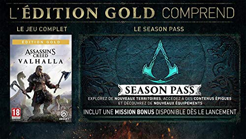 Assassin' Creed Vaolhalla Edition GOLD Jeu Xbox Series X Xbox One - vue 8