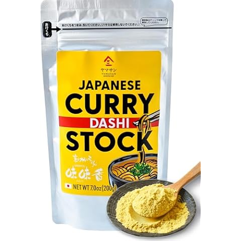 YAMASAN KYOTO UJI Japanese Curry Dashi Stock, Spicy and Rich Umami Broth, Produced by a Famous Restaurant in Kyoto, For Udon, Ramen, Stir-Fries, Made in Japan, 200g(7.0oz) Cover