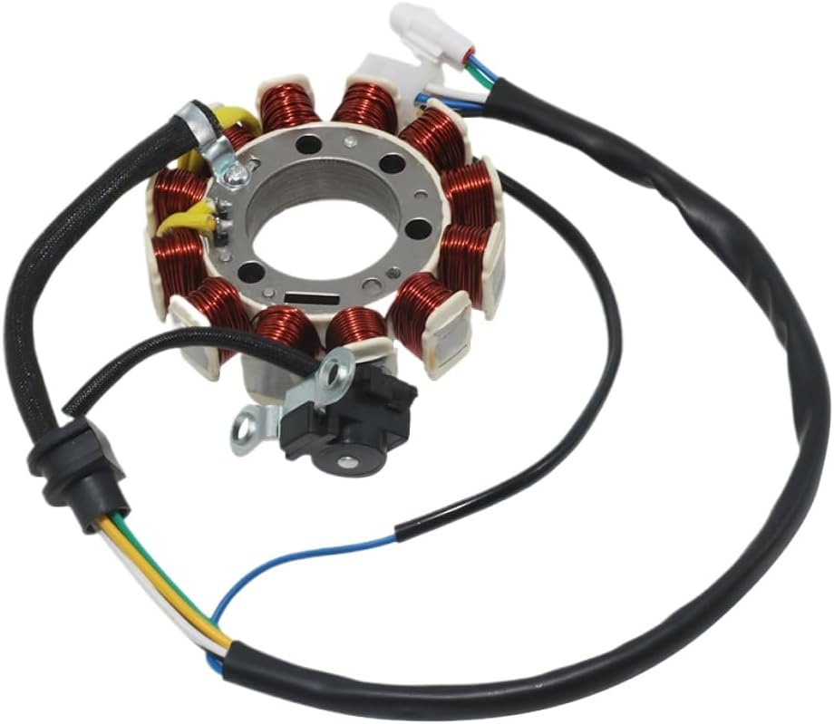 Motorcycle Stator Coil Replacement Compatible With XT125 XT125R XT125X 2005-2006 3D6-H1410-00