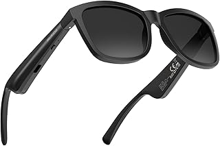 BluKaSa Smart Glasses, Bluetooth Glasses, Polarized Bluetooth Sunglasses with Mic & Speaker UV Protection and Voice Control Price In India