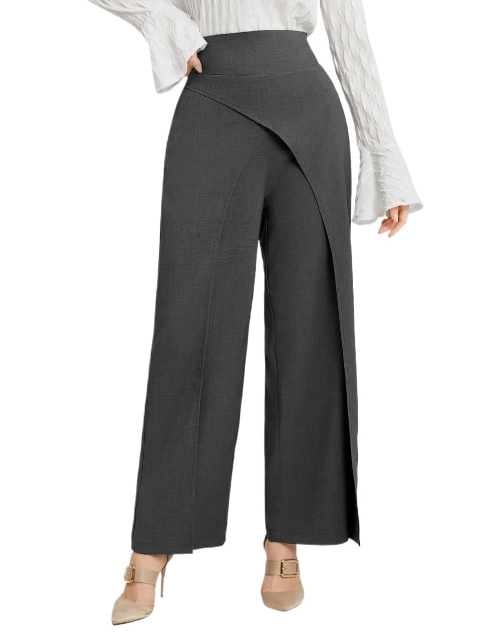 RAISER Womens Business Work Casual Pants Womens Plain Pants