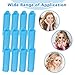 Oruola 14pcs Sponge Hair Rollers, 2.67 In Foam Hair Rollers, Soft Sponge Rollers for Women's Hair Styling, Long Short Hair Ladies Children, Blue