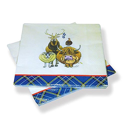 Preisvergleich Produktbild Welcome To Scotland Napkins (20)