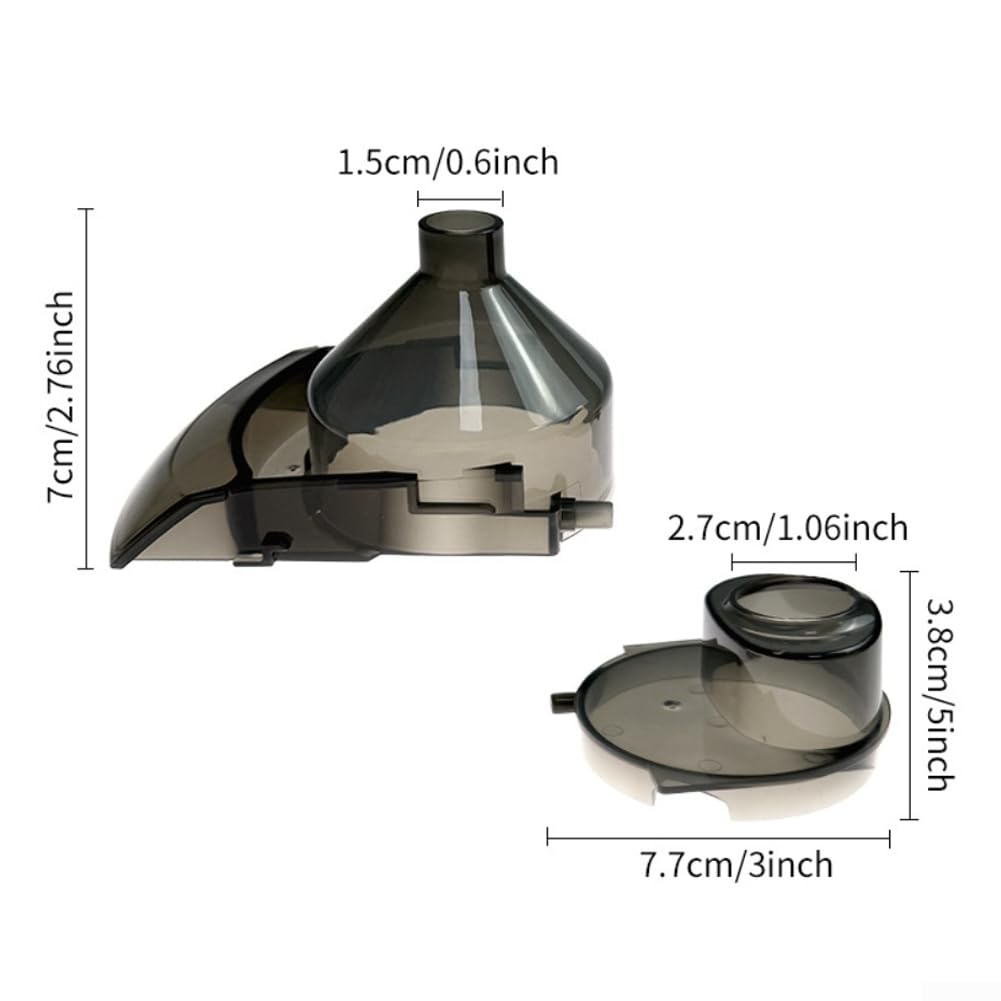 Embudo dispensador de leche, compatible con Brezza Formula Maker, pieza de repuesto PP para limpieza, diseño compacto para viajes