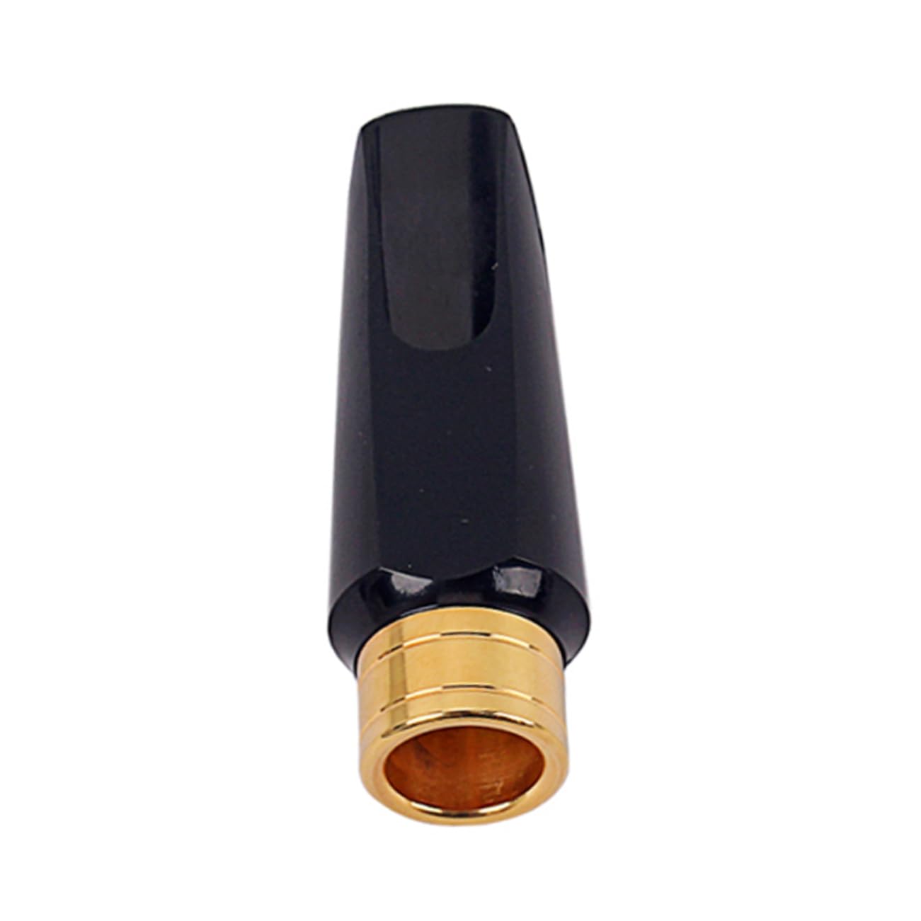 FUNOMOCYA Replacement Copper Ring for Alto Saxophone Durable Mouthpiece Accessory for Enhanced Sound and Easy Playability for Beginners and Music Enthusiasts Black